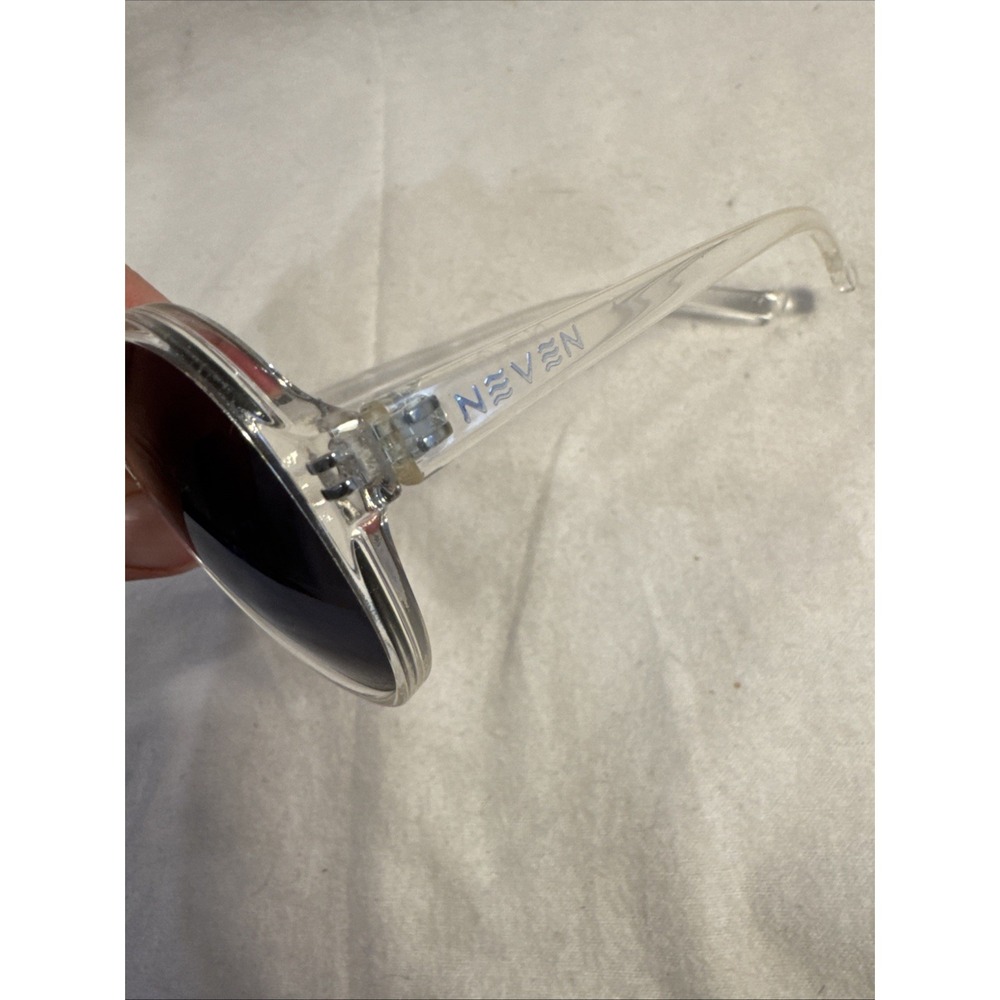 Neven Eyewear - Lucid - Gray Polarized Sunglasses Vice Phantoms Clear Plastic - Picture 2 of 8